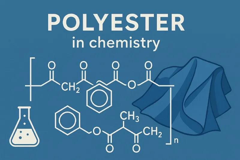 Polyester: A polymer in which the monomer units are linked by ester bonds 