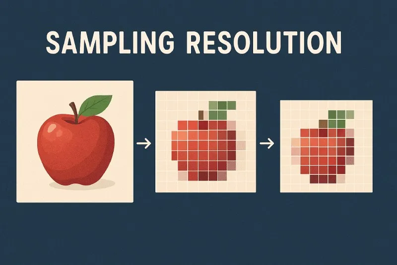 Sampling Resolution: The number of bits used to store each sample of sound