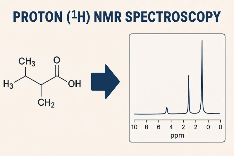 Proton (¹H) NMR Spectroscopy: reveals molecular structure by analyzing hydrogen environments in compounds