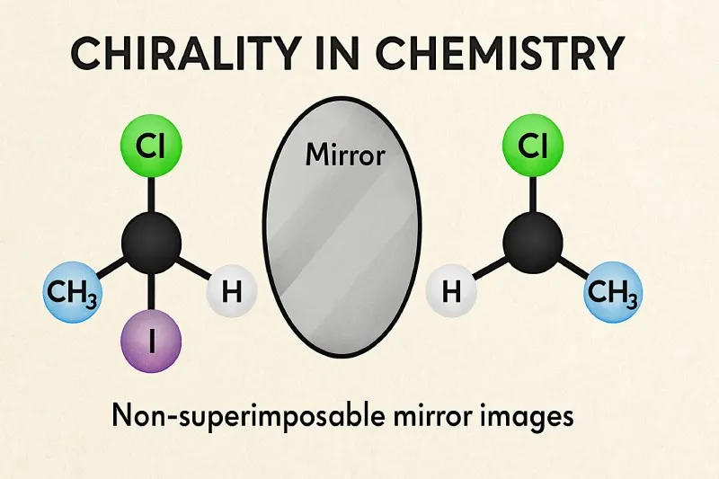 Chirality: molecules that are non-superimposable mirror images