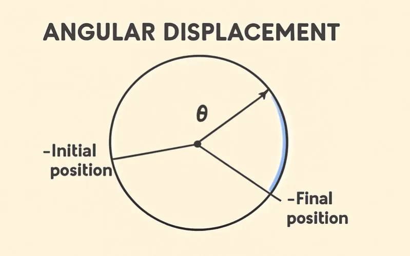 Angular Displacement (θ)