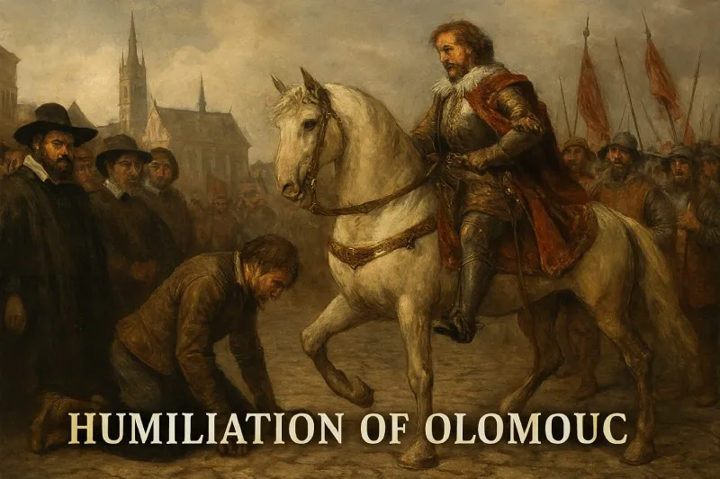 Humiliation of Olomouc: Refers to the 1850 agreement where Prussia abandoned the Erfurt Union plan under Austrian pressure