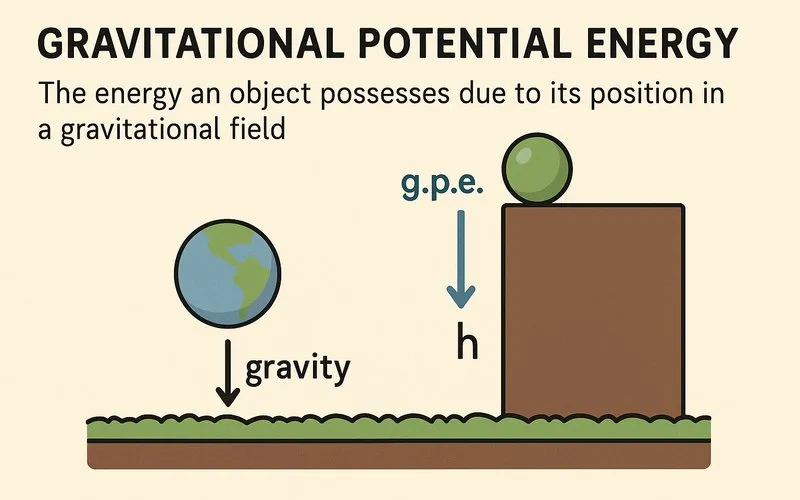  Gravitational Potential Energy (g.p.e.)