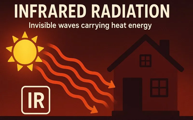 Infrared radiation: Invisible waves carrying heat energy