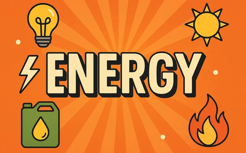 Energy: The ability to do work or cause change