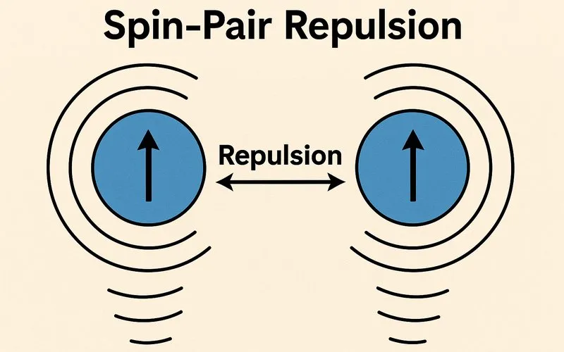 Spin-Pair Repulsion