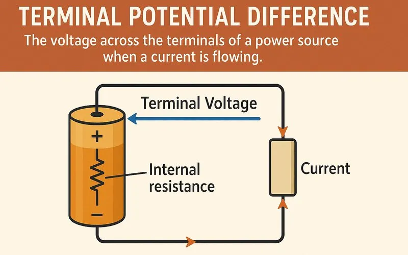 Terminal Potential Difference (Terminal Voltage)