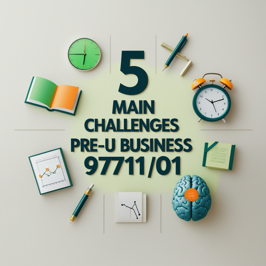 Cracking the Code: Overcoming Challenges in Cambridge Pre-U Business and Management 9771/01 (May/June 2022)