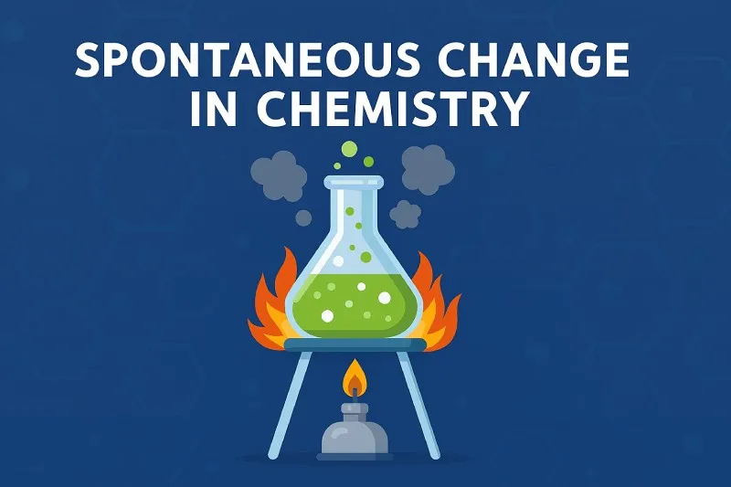 Spontaneous Change: A change that, once started, will continue without any external influence