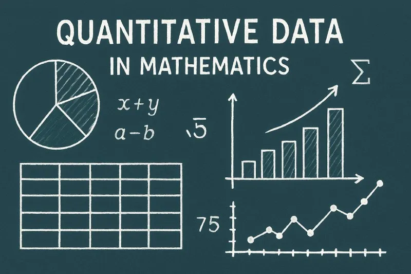 Quantitative data: Another name for numerical data