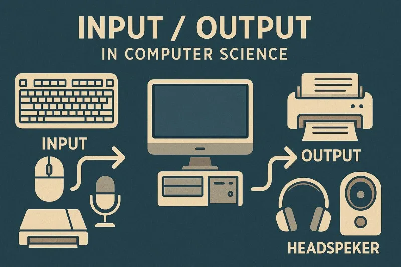 Input / Output: In logic circuits, inputs are the signals fed into a gate; outputs are the results produced