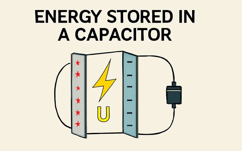 Energy stored in a capacitor