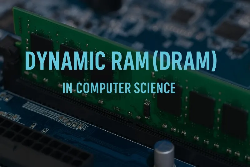 Dynamic RAM (DRAM): A type of RAM that stores data in capacitors