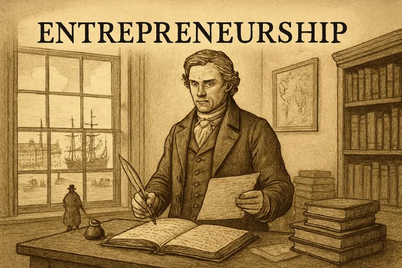 Entrepreneurship: The activity of setting up businesses, taking on financial risks in the hope of profit