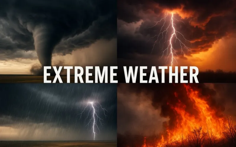 Extreme weather: Unusually severe weather events