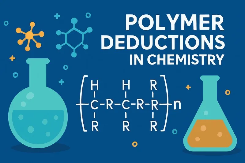 Polymer Deductions: Polymers often yield unpredictable degradation fragments