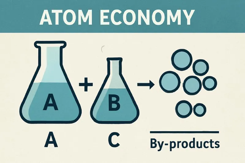 Atom economy: Measure of reaction efficiency