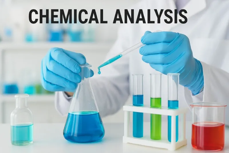 Chemical analysis: Determining composition of a substance