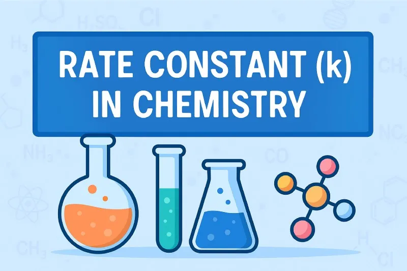 Rate Constant (k): The constant of proportionality in the rate equation