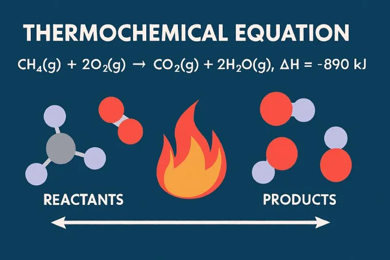 Thermochemical Equation A balanced chemical equation