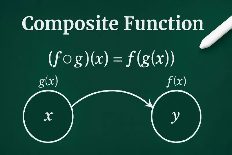 Composite function: applying a function to a value and then another function to that result
