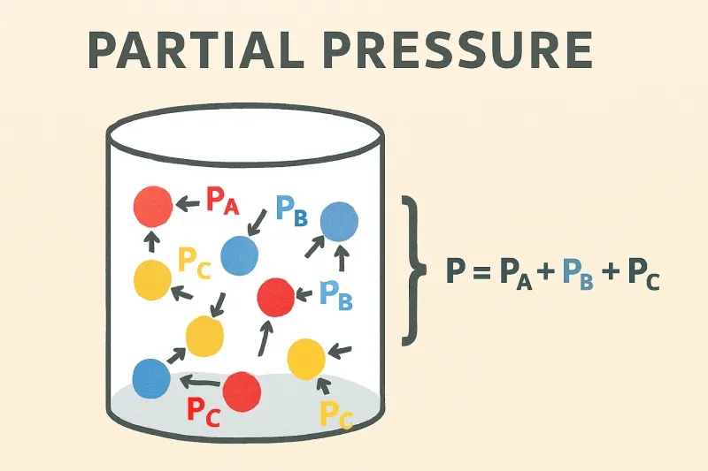 Partial Pressure: The pressure that a gas in a mixture would exert if it alone occupied the entire volume of the mixture