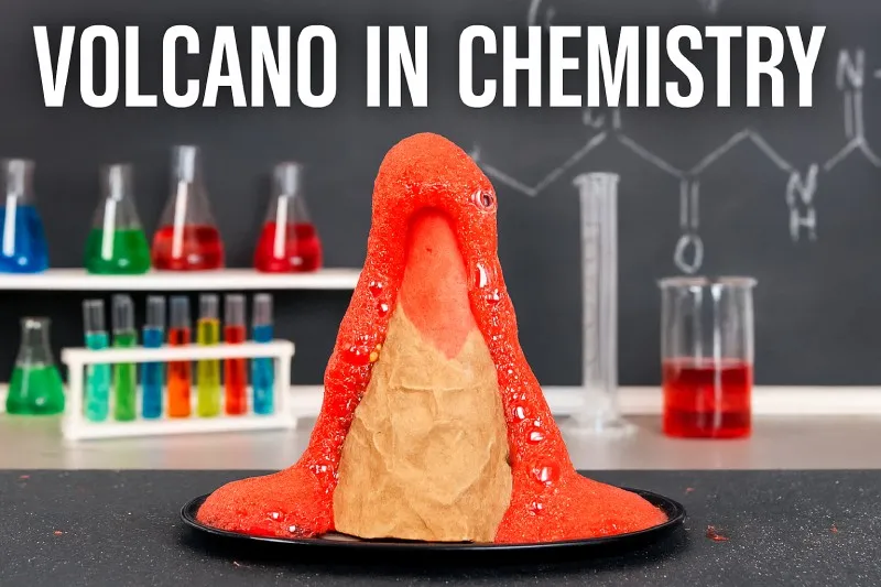 Volcano: An opening in the Earth’s crust through which molten rock erupts