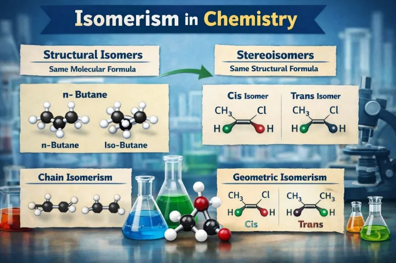 Isomerism: Same formula, different structure