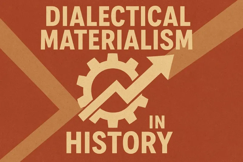 Dialectical Materialism: The philosophical basis of Marxism, which explains social change through economic and class conflict