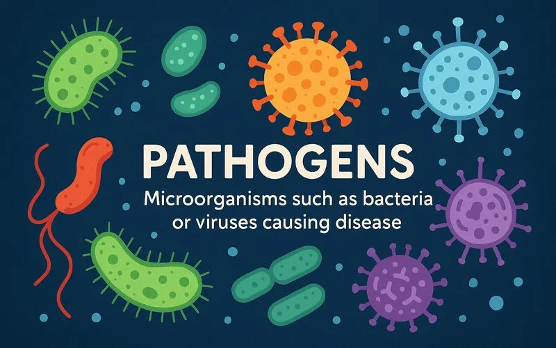Pathogens: Microorganisms such as bacteria or viruses causing disease