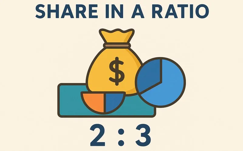 Share in a ratio