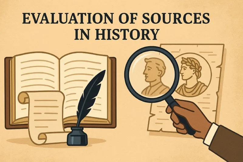 Evaluation of sources: Assessing the usefulness, reliability, and limitations of historical sources