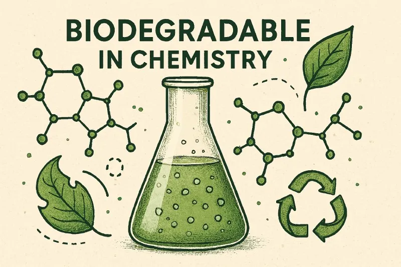 Biodegradable: Broken down naturally by microorganisms