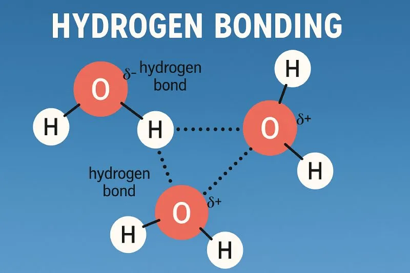Hydrogen bonding is a crucial intermolecular force