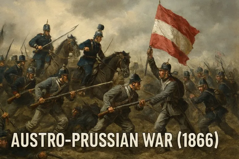 Austro-Prussian War (1866): Also known as the Seven Weeks' War