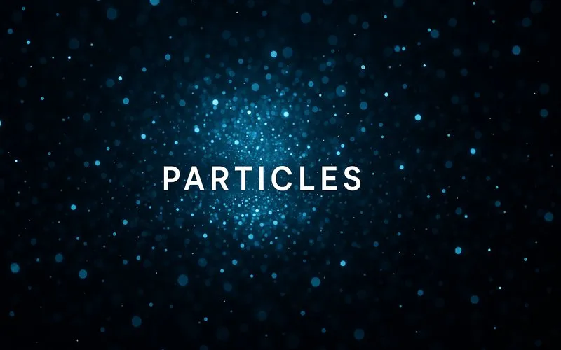 Particles: Tiny units of matter that make up substances