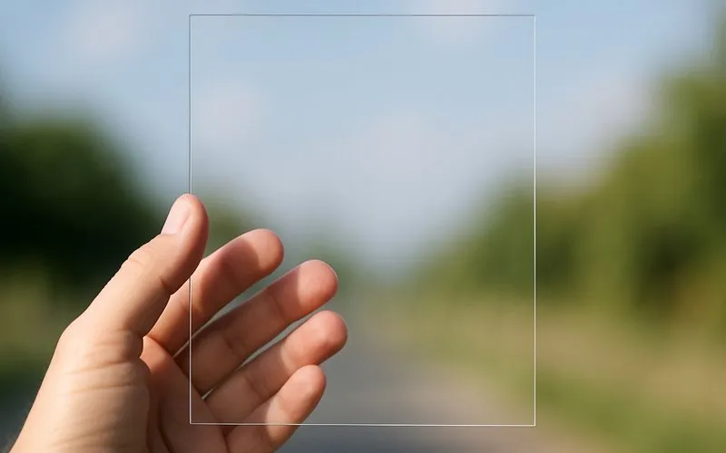 Transparent: Material that allows light to pass through