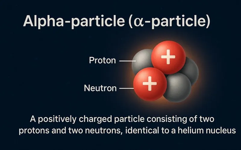 Alpha-particle (α-particle)