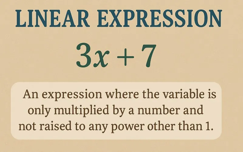 Linear Expression