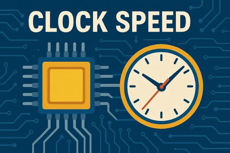 Clock Speed: The frequency at which the system clock operates, measured in Hertz (Hz)