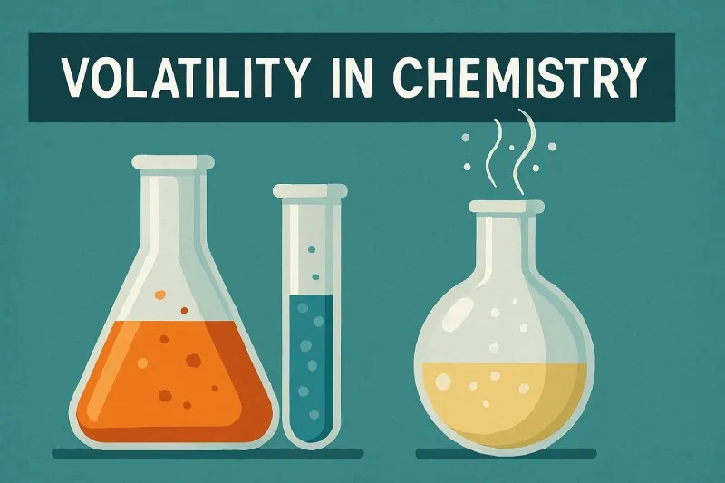 Volatility: Ease of evaporation