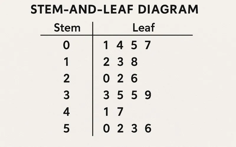 Stem-and-leaf Diagram