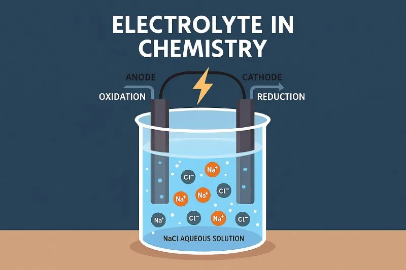 Electrolytes are substances that produce an electrically conductive solution when dissolved in water