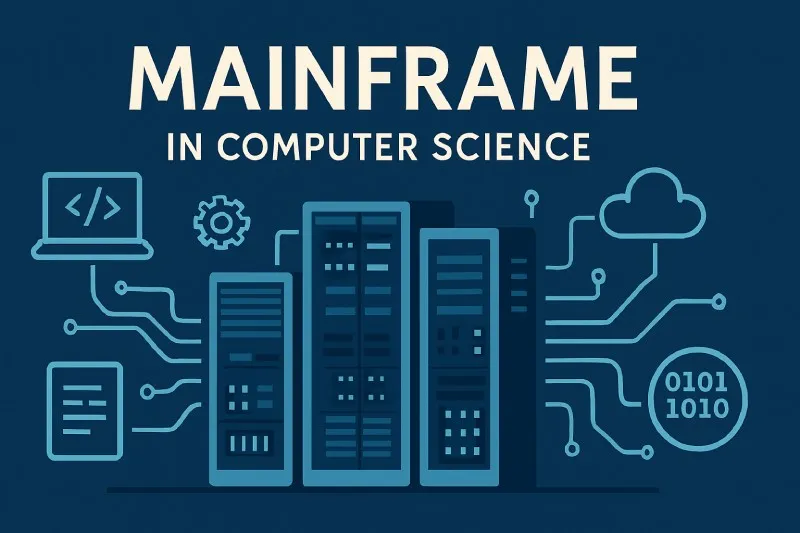 Mainframe: A large, powerful computer used by organizations for critical applications and bulk data processing