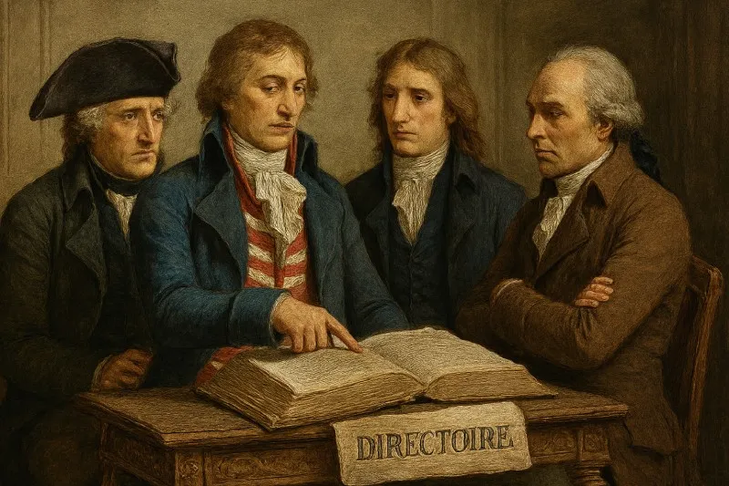 Directory: The five-member executive committee that governed France from 1795 to 1799