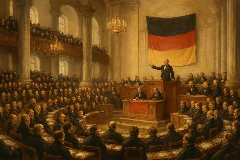 Frankfurt Parliament was Germany's 1848 attempt at liberal unification