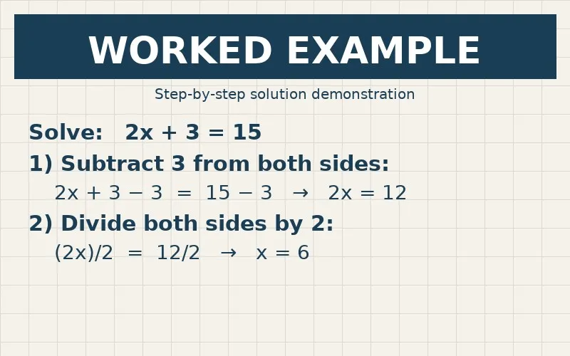 Worked Example