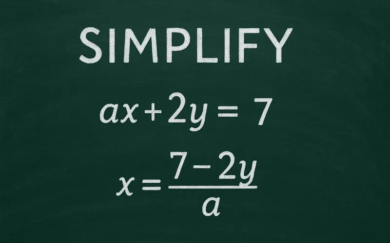 Simplify (an expression)