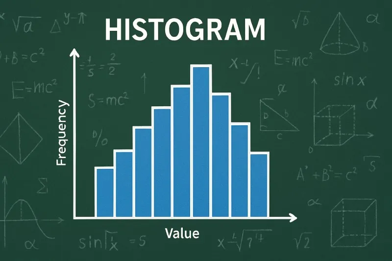 Histogram: A specialized graph used to illustrate grouped continuous data