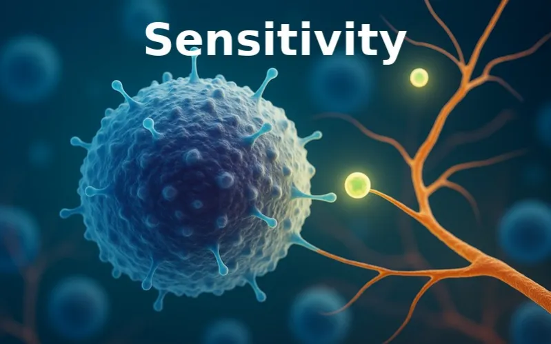 Sensitivity: Ability to detect and respond to changes in the environment
